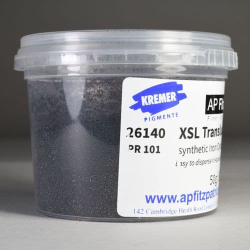 26140 XSL Translucent Red Kremer Pigment, 50g plastic container