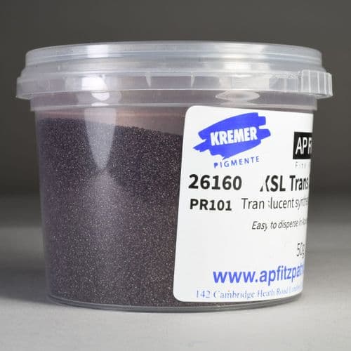 26160 XSL Translucent Orange Kremer Pigment, 50g plastic container