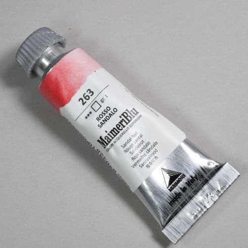 263 Sandal Red Maimeri Blu Watercolor, 12ml tube. 20% 0ff (Discount applied at checkout)