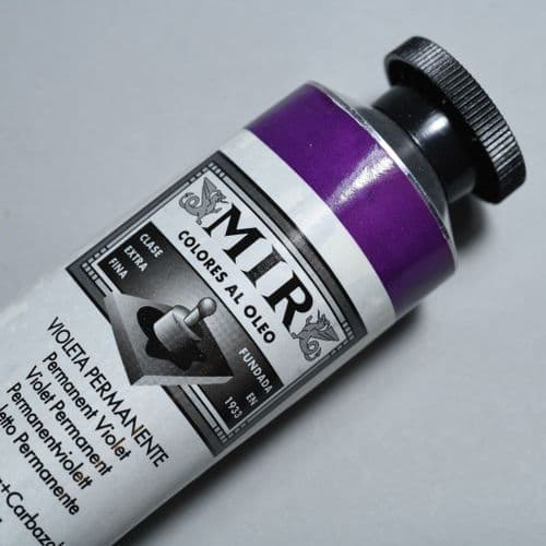 28 Permanent Violet Mir Oil Colour, 200ml tube