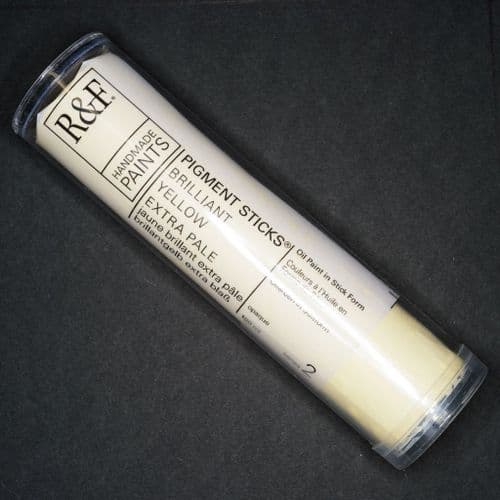 2D Brilliant Yellow Extra Pale R&F Pigment Stick, 100ml stick