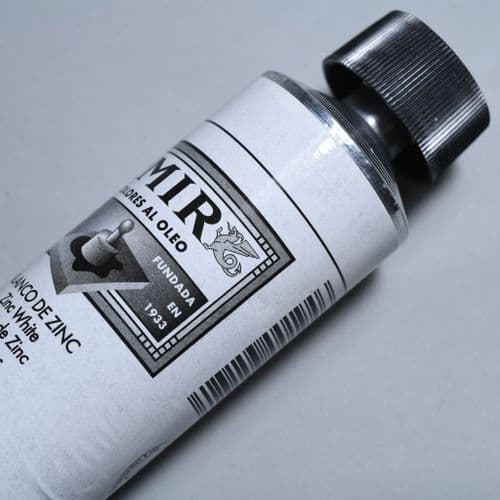3 Zinc White Mir Oil Colour, 200ml tube