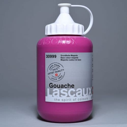 30999 Primary Colour Magenta Lascaux Gouache, 500ml bottle
