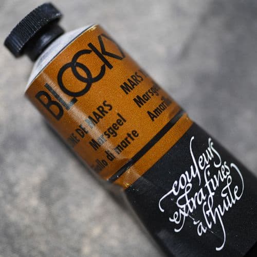 311 Mars Yellow Blockx Oil Colour, 35ml tube.