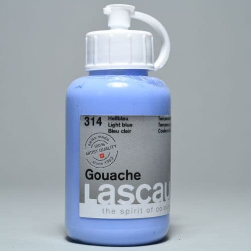 314 Light Blue Lascaux Gouache, 85ml bottle