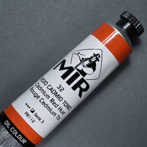32 Cadmium Red Hue Mir Oil Colour, 60ml tube