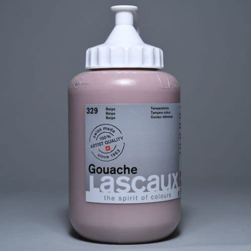 329 Beige Lascaux Gouache, 500ml bottle