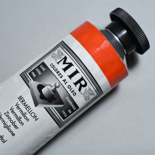 33 Vermilion Mir Oil Colour, 200ml tube