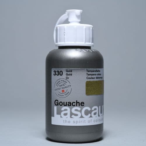 330 Gold Lascaux Gouache, 85ml bottle