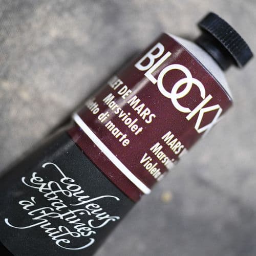331 Mars Violet Blockx Oil Colour, 200ml tube.
