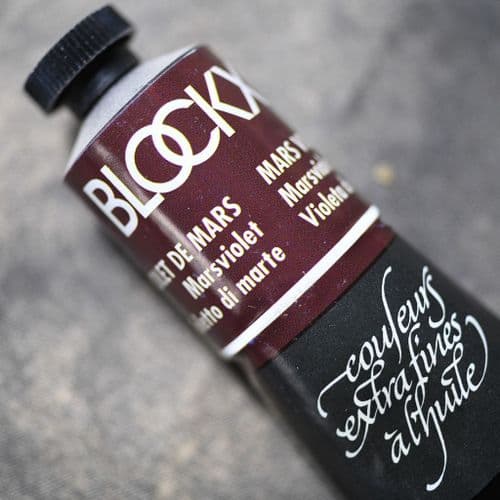 331 Mars Violet Blockx Oil Colour, 35ml tube.