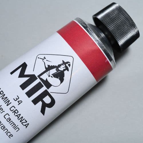 34 Madder Carmine Mir Oil Colour, 200ml tube