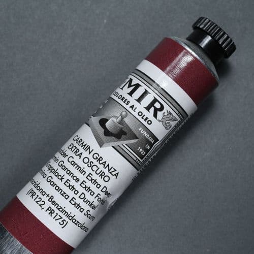 34A Madder Carmine Extra Deep Mir Oil Colour, 60ml tube