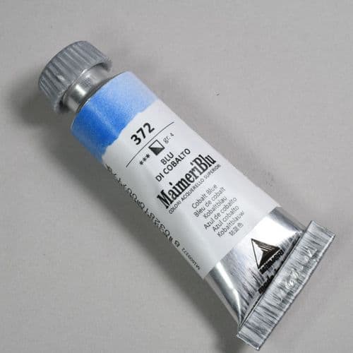 372 Cobalt Blue Maimeri Blu Watercolor, 12ml tube. 20% 0ff (Discount applied at checkout)