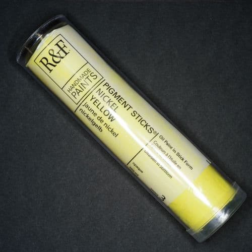 3K Nickel Yellow R&F Pigment Stick, 100ml stick