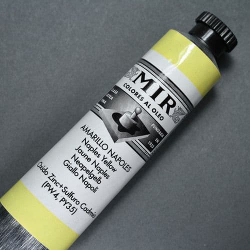 40 Naples Yellow Mir Oil Colour, 60ml tube