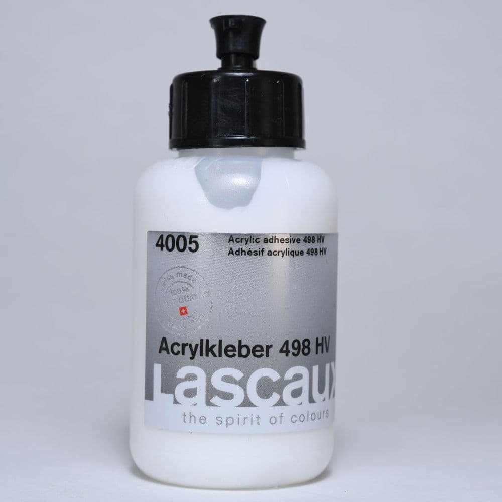 4005 498 HV Acrylic Adhesive. Lascaux Archival Glue, 85ml bottle