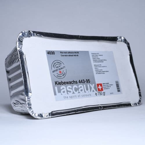 4030 Wax Resin Adhesive 443-95. Lascaux, 750g block