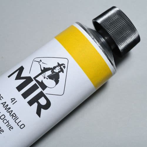 41 Yellow Ochre Mir Oil Colour, 200ml tube