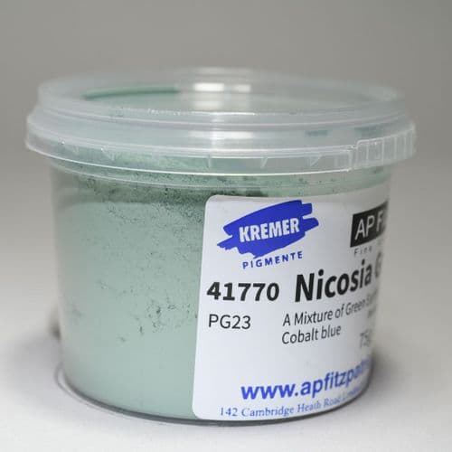 41770 Nicosia Green, Kremer Pigment, 75g plastic container