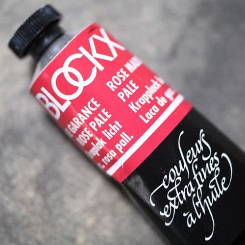 421 Rose Madder Pale Blockx Oil Colour, 35ml tube.