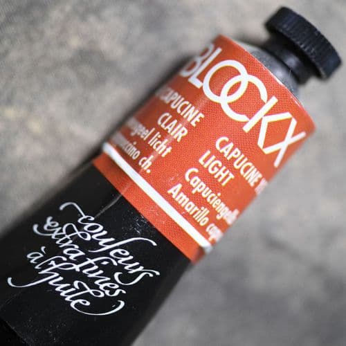 426 Capucine Yellow Light Blockx Oil Colour, 200ml tube.