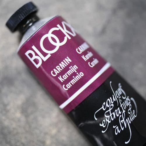 429 Carmine Blockx Oil Colour, 35ml tube.