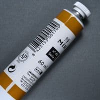43 Flash Ochre Mir Oil Colour, 60ml tube