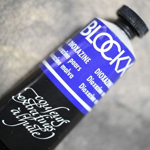 431 Dioxazine Mauve Blockx Oil Colour, 200ml tube.