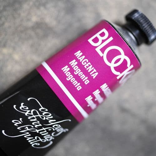 433 Magenta Blockx Oil Colour, 200ml tube.