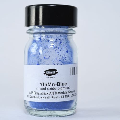 45320 YInMn-Blue Kremer Pigment, 10g glass jar