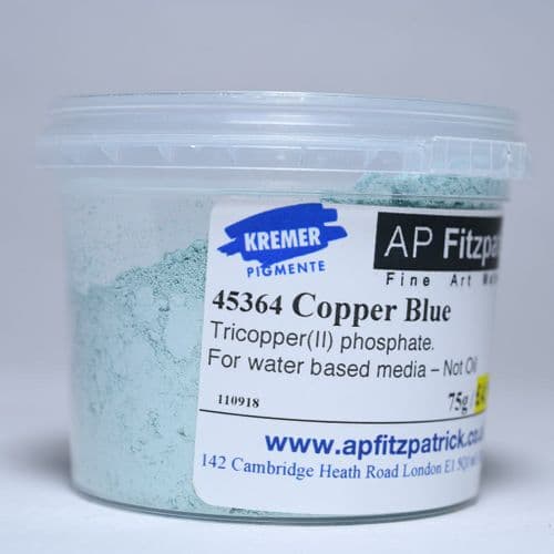 45364 Copper Blue Kremer Pigment, 75g plastic container