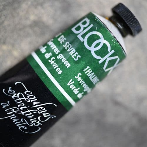 462 Thaline Green Blockx Oil Colour, 200ml tube.