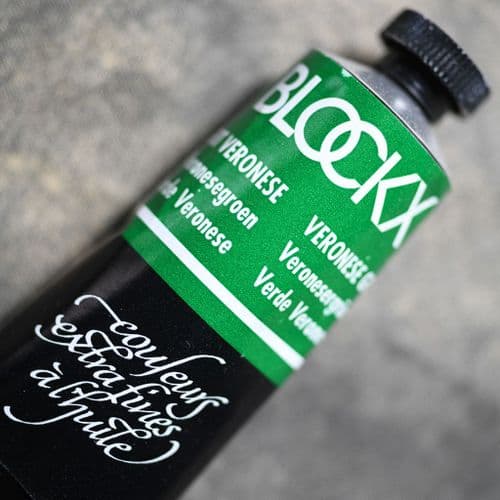 464 Veronese Green Blockx Oil Colour, 200ml tube.