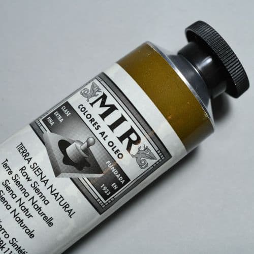 47 Raw Sienna Mir Oil Colour, 200ml tube