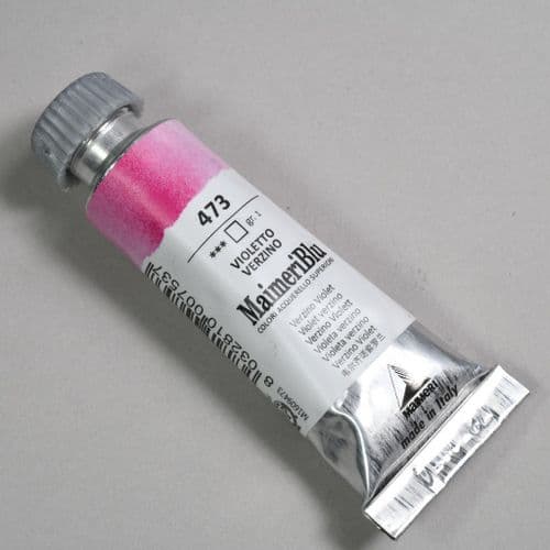 473 Verzino Violet Maimeri Blu Watercolor, 12ml tube.