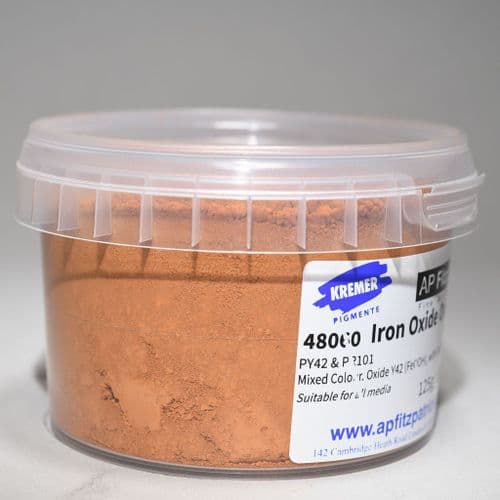 48060 Iron Oxide Orange Kremer Pigment, 125g