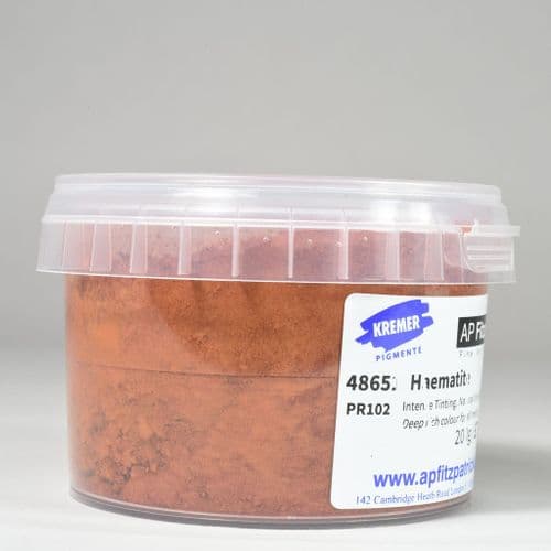 48651 Haematite Kremer Pigment, 200g