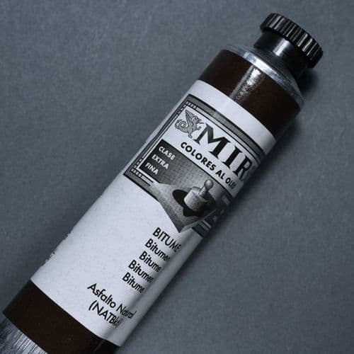 50 Bitumen Mir Oil Colour, 60ml tube