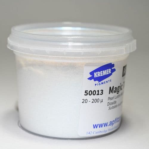 50013 Pearl Lustre Mira Magic Turquoise Pearlescent Kremer Pigment, 25g plastic container