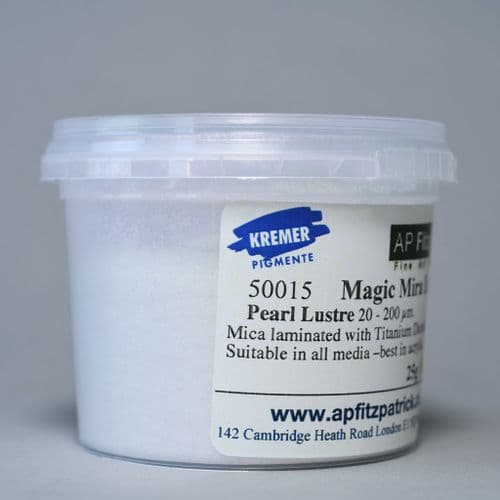 50015 Pearl Lustre Mira Magic Lilac Pearlescent Kremer Pigment, 25g plastic container