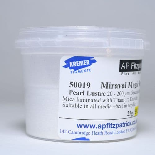 50019 Mira Magic Red Kremer Pigment, 25g plastic container