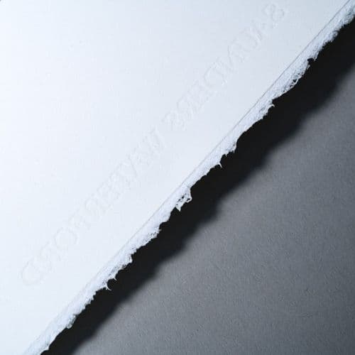 5004250101CB 76 x 56cm 425gsm. Hot Pressed Saunders Waterford Watercolour Paper Sheets