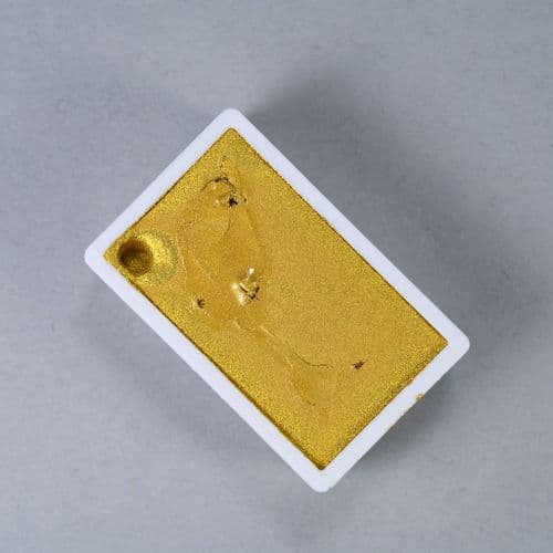 501108 Kremer Iriodin 307 Star Gold Watercolour Full Pan