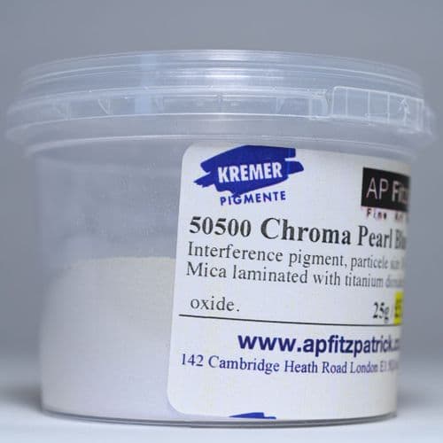 50500 Chroma Cobalt Blue (Interference Pigment) Kremer Pigment, 25g plastic container