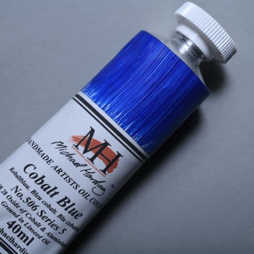 506 Cobalt Blue Michael Harding Oil Colour, 40ml tube. 5% off.