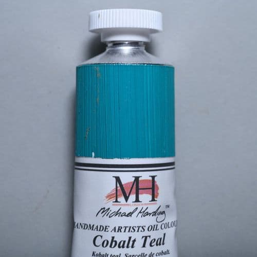 513 Cobalt Teal Michael Harding Oil Colour, 225ml tube. 5% off.