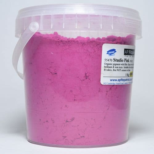 55470 Pink Studio Kremer Pigment, 1kg plastic container
