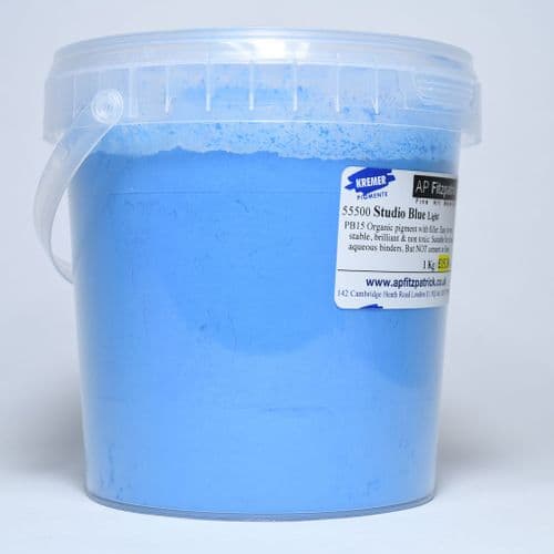 55500 Sky Blue Studio Kremer Pigment,1kg plastic container