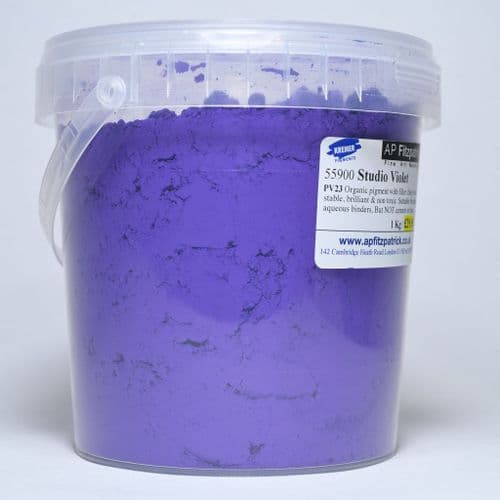 55900 Violet Studio Kremer Pigment, 1 kg plastic container